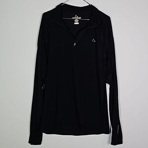 PARADOX dri-release medium black merino blend athletic long sleeve
